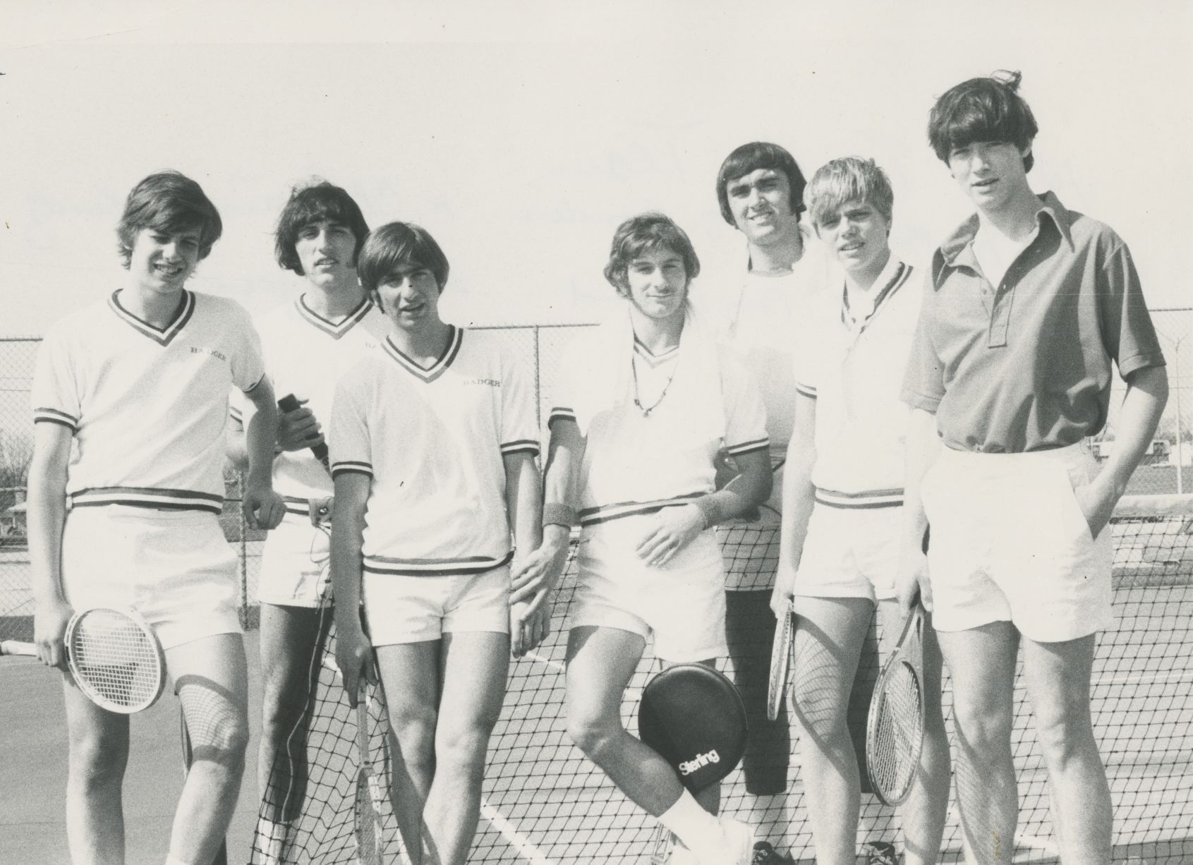 1972 Badger Tennis Team